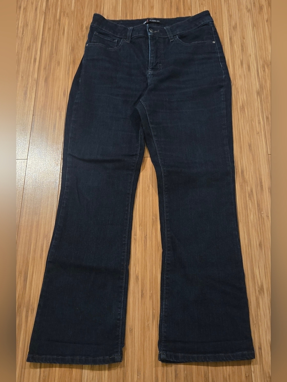 Lee Classic Fit Women’s Dark Blue Stretch Bootcut Jeans